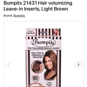 Hair Volumizing Leave In Inserts